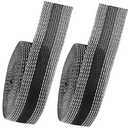 2 Rolls Iron-on Instant Hem Tape, 5.5 Yard Washable Hem Adhesive Tape, Permanent No Sew Hemming Tape, Trousers Edge Modified Strips, Fabric Fuse Tape for Pants, Curtain Hem, Tablecloth, Black