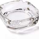 Glass Ashtray, Home Ashtrays, Cool Ashtrays Cute Ashtray Square Transparent