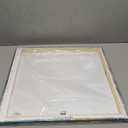 Anolyfi Bathroom Botanical Florals Prints Wall Art Rustic White Flowers Plants Canvas Painting Teal Picture Abstract Artwork Framed for Nursery Bedroom Living Room Kitchen Office Home Decor 20"x20"