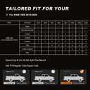 AOMSAZTO Custom Fit Seat Covers for Dodge RAM 1500 2019 2020 2021 2022 2023 2024 2025 2026 Leather Cars Seats Cover Truck Full Set(Black-006)