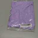 Girl's Cute Cat Graphic T-Shirts Funny Animal Lover Tee (Purple) Size: 6Y