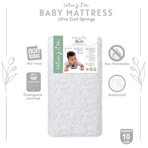 Dream On Me Twilight 5-inch Spring Coil Full Size Crib & Toddler Mattress