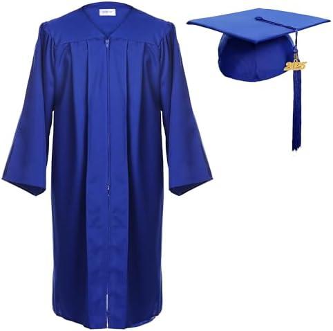 Newrara Graduation Gown Cap Tassel Set 54