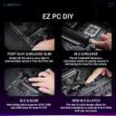 ASUS ROG STRIX Z890-F GAMING WIFI Intel Z890 LGA1851 DDR5 8600 DP HDMI 2xUSB4 5x M2 USB3.2 WiFi 7 + BT AURA RGB 2.5Gbit LAN ATX 16+1+2+2 Power Phases, Thunderbolt 4, DIMM FIT, M.2 Q-Release