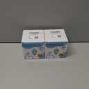 2 x Interactive Cat Toys for Indoor Cats,Rechargeable Automatic Concealed Cat Feather Teaser,Motion Activated Enrichment Toys for Indoor Bored Adult Cats(Color) (White)