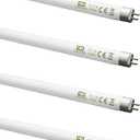 13w / 21 inch Soft White 3500K Tubes - F13T5/D Fluorescent Tube Lamps 21''- CFL Bulbs - G5 2-Pin Base Fittings - T5 High Efficiency Lamps (4-Pack)