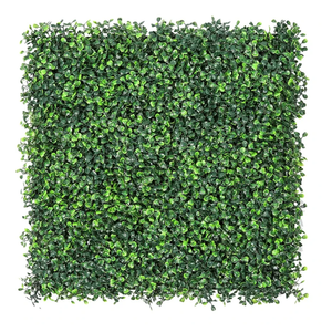 Sunnyglade 12 Pieces 20"x 20" Artificial Boxwood Panels Topiary Hedge Plant, Privacy Hedge Screen Sun Protected Suitable for Outdoor, Indoor, Garden, Fence, Backyard and Decor (12PCS)