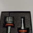 Nilight 9006/HB4 Bulbs,9006 Halogen Replacement Fog Light Bulb 14000LM 6500K Cool White Non-polarity, Pack of 2