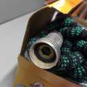 Flexi Hose with 8 Function Nozzle, 50FT - Lightweight Expandable Garden Hose, No-Kink Flexibility, 3/4 Inch Solid Brass Fittings and Double Latex Core - Black and Green