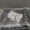 FinRèc 5x8 Feet Black Rugs for Living Room Bedroom, Fluffy Shaggy Area Rug, NonSlip Soft Shag Rug for Nursery Kids Room Dorm Room Home Decor, Indoor Plush Floor Carpet