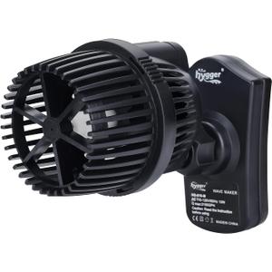 hygger 2100 GPH Aquarium Wave Maker Pump with Strong Magnetic Suction Base, Ultra-quiet 360 Degree Rotating Submersible Power Head, for 75-130 Gal Freshwater Saltwater Tank
