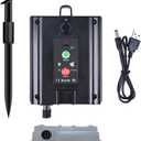 UT 2200mA 5050 RGB Solar Strip Lights Dedicated Solar Panel, Compatible with Solar Lights Outdoor 16.4ft/32.8ft 5050 RGB LED String Lights and Remote Control Panel (1 Solar Module)