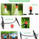 Drip Irrigation System for Watering Garden: 230FT Misting Sprinkler DIY Devices with Tubing Hose for Indoor Plants Outdoor Flower Beds Raised Growing Lawn Tree Patio Hydroponic