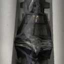 Kemeco ST4311AQ LED Cast Aluminum Solar Post Light Fixture with 3-Inch Fitter Base for Outdoor Garden Post Pole Mount (Black, Lamp)