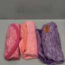 3 Pack Dog Sweaters for Small Dogs Girl Boy Winter Fleece Clothes Warm Soft Dog Sweatshirt Outfit for Dogs Cats Pet Apparel (S (Back: 11.8",Chest: 15.7", 5.5-10Ibs), Pink+Rose+Purple)