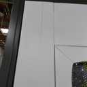 Lakenyon Steel Security Door, 32" x 80" Screen-Style Exterior Door, Electrophoretic E-Coated Steel & White Pine Wood Construction, Non-Handed, Bronze