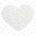 3000 Pcs White Rose Petals Artificial Flowers Silk Petals Table Scatters for Romantic Special Night Decorations, Weddings, Valentine's Day, Proposals, Anniversaries, and Bridal Showers Party Decor