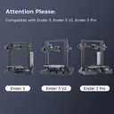 Creality Official Ender 3 Linear Rail Kit X-axis Rail Guide MGN12C 12.6" Length with Mount Bracket Support Sprite Pro kit Compatible with Creality Ender3 Ender 3 Pro Ender 3 V2 3D Printers