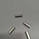 PATIKIL 1/4"-20 UNC 304 Stainless Steel Hex Coupling Nuts, 4Pcs 1.2" Length Fully Threaded Rod Coupling Nut Studding Connector Fasteners, Silver Tone