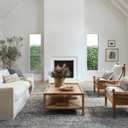 Loloi Amber Lewis Billie Collection BIL-05 Denim/Blush 8'-6" x 11'-6", 0.19" Thick Area Rug