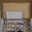 859pcs Automotive Electrical Pin Connectors Kit 1.5/1.8/2.5/2.8mm Pin Terminals Wire Connector Pins Male Female Crimp Pins with Wire Seals Terminal Removal Tool and Tweezer for 22-12 Gauge Plug