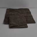 Foindtower Pack of 2 Soft Textured Chenille Throw Decorative Pillow Covers Square Accent Solid Cushion Cover Neutral Farmhouse Pillow Case for Couch Sofa Bedroom Living Room 20x20 Inch,Taupe Brown (Toffee)