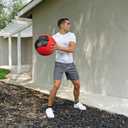 ProSource Soft Medicine Balls for CrossFit Wall Ball and Full Body Dynamic Exercises, Color-Coded Weights: 6, 8, 10, 14, 20, 25 lb.
