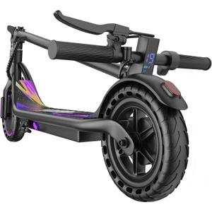 VOLPAM Electric Scooter, 350W/500W Motor, Long Range 15/17/21/28Miles, 19 Mph Top Speed