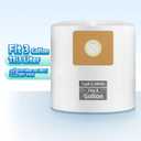10 PCS Bundle Set 3 Gallon Vac Bags, ALYYDBG Type C 90669 9066900 9066933, All Around Vac Filter Bags
