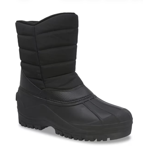 Men's Winter Snow Boots Waterproof Warm Lightweight Non Slip Fur Lined for Outdoor Comfortable Casual Cold Weather 12-13