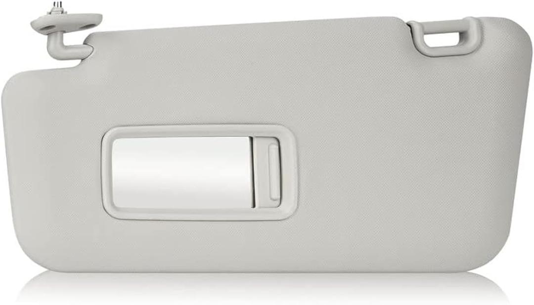 Gray Driver Left Side Sun Visor Replacement Compatible with 2009 2010 2011 2012 2013 Subaru Forester Replace 92011SC033LO