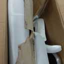 Office Chair,Ergonomic Mesh Desk Chair with Adjustable Lumbar Support,Computer Chair with Flip-up Armrests, Rolling Executive Chairs, Home Office Chair(White)