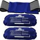 Ice Packs for Injuries Reusable (3-Piece Set)  Hot and Cold Ice Pack Therapy Gel Wrap Support  Supports Recovery, Joint and Muscle Pain  Knees, Back & More (3 Piece Set - Classic)