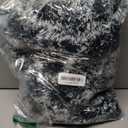 KIMOBER 32.8 Ft Christmas Tinsel Garland,Blackish Green Frost Tip Metallic Garland for Christmas Tree Xmas Party Decorations