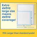 OUT! Petcare Puppy Pads XXL, Heavy Duty, Leak Proof Pee Pads for Dogs, Potty Training & Housebreaking, Puppy Essentials (26"x30", 30 Count)