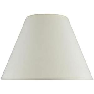 Aspen Creative 32017A Transitional Hardback Empire Shaped Spider Construction Lamp Shade in Off White, 15" wide (7" x 15" x 11")