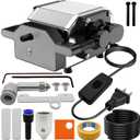 Air Assist for La-ser Cutter and Engraver, Air Assist Pump for La-ser Cutter, Stable 30L/min Airflow, for D1,D1 Pro La-ser Engraver and Other Cutter, Remove Smoke, Dust, Protect La-ser Lens.