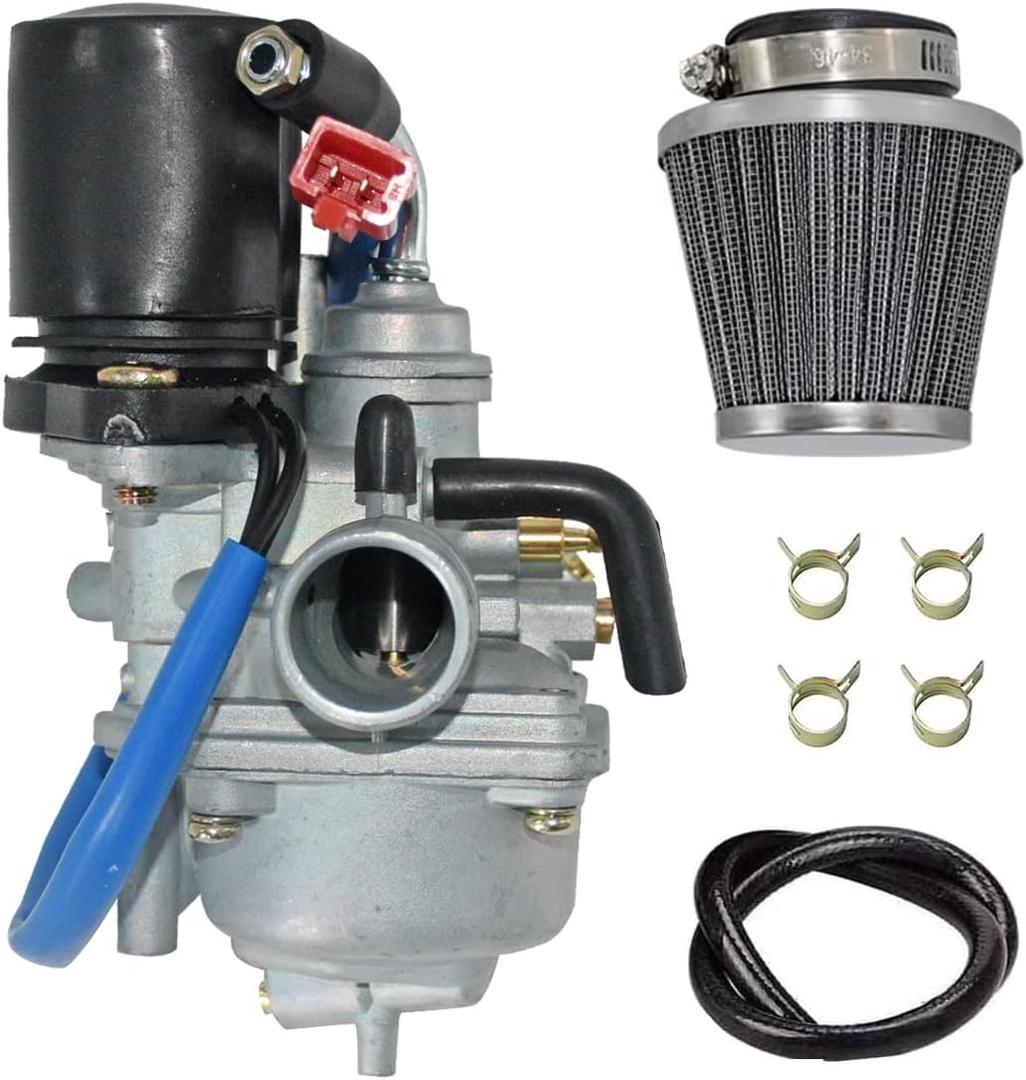 Carburetor Fit for Polaris Scrambler Predator sportsman 50 90 Fit for Can Am DS50 DS90 Fit for 2 stroke Dinli 50cc 70cc 90cc 100cc 110cc ATV Carb With 38 Air Filter