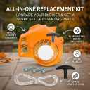 Recoil Pull Start Starter Assembly Compatible with Stihl BG50 Handheld Leaf Blower, Replacement for 4229-080-2107 (4229 080 2107)