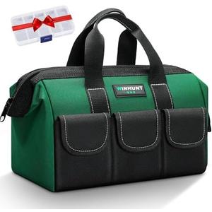 WINHUNT Tool Bag, Green, 31 cm/12 Inches, Made of 1680D Polyester, Ideal for DIY and Craftsmen (12 Inches)