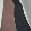 Common Stitch 2 Pack Sweatpants Women, Wide Leg Womens Sweatpants, Workout - Yoga Pants ( in Plus), S, Black+Brown