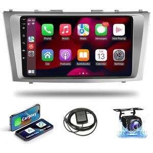 Leadfan Android Car Stereo for Toyota Camry 2006-2011 with Apple CarPlay & Android Auto HD Touch Screen Radio in-Dash Car WiFi GPS Navigation, Back-up Camera, Bluetooth, Voice Control, SWC, USB