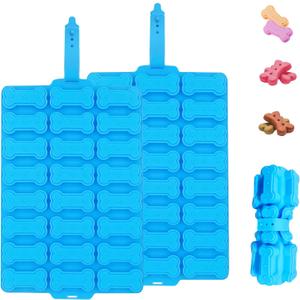 2 PCS Silicone Molds,Dog Treat Molds for Baking,Non-Stick Gummy Molds,Silicone Dog Bone Molds for Chocolate, Candy,Pudding, Jelly,Ice Cube,Biscuits,Puppy Dog Treats Mold 2 PCS Silicone Molds,Dog Treat Molds for Baking,Non-Stick Gummy Molds,Silicone Dog Bone Molds for Chocolate, Candy,Pudding, Jelly,Ice Cube,Biscuits,Puppy Dog Treats Mold