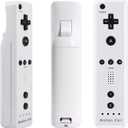 Motion Plus Wii Controllers 2Packs with Nunchucks, Wii Remote Controllers Compatible for wii and Wii U with Built in Motion Plus