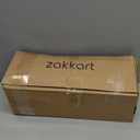 Zakkart Cat Perch for Window Sill with Bolster - Orthopedic Hammock Design with Premium Hardwood & Robust Metal Frame - Cat Window Seat for Large Cats and Kittens - Natural Color Wood Gray Bed, 24''W