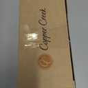 Copper Creek EK2020BC Egg Door Knob, Passage Function, 1 Pack, in Black