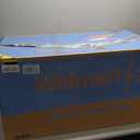 KMINA Raised Toilet Seat with Handles, 400 lbs Toilet Seat Risers for Seniors, Adjustable Height & Width, Comfort PU Foam Seat, Fit Any Toilet, Patented, Made in Europe (Black)