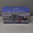 95kPa Vacuum Sealer Machine with AquaLock Technology, for Moist Seals, 2X Seal & 130W, Fully Automatic Food Sealer, Built-In Cutter, Bag Storage & Hose, Precision Sealing, 2 Bag Rolls,Stainless Steel (Silver Grey)