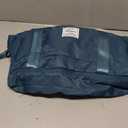 Spirit Travel Duffel Bag - 18x14x8 Inches Weekender Overnight Bag with Shoes Compartment, Trolley Sleeve, Carry On for Airplanes, Gym Tote - Dark Blue