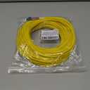 LC to LC Fiber Optic Patch Cable 164FT (50M), OS2 9/125µm Single Mode Duplex Fiber Patch Cord, LC/UPC to LC/UPC, 2.0mm LSZH Jacket, Bend Insensitive, Yellow.